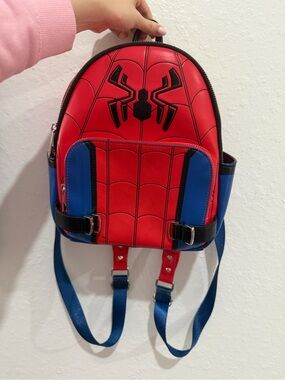 Disney Parks Loungefly Marvel The Amazing Spider-Man Mini Backpack